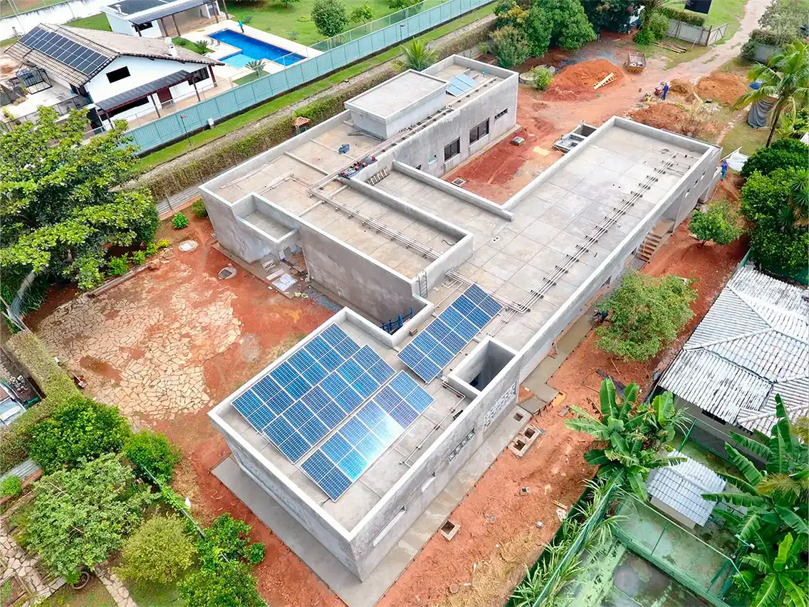 Energia Solar em Residência Brasília DF